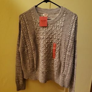 Women's Grey Sweater NWT